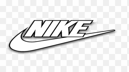 Nike Logo Transparent White Pictures - Outline png