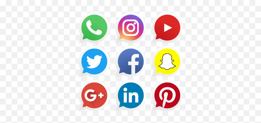 Social Network Hosting - Social Networking Sites Icon Png,Social Media Icon Group