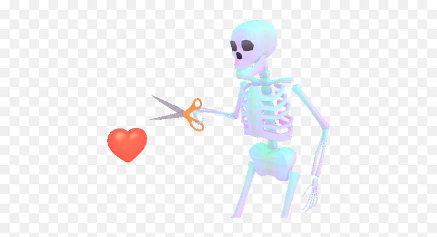 Pin - Skeleton Heart Gif Png,Spooky Skeleton Icon