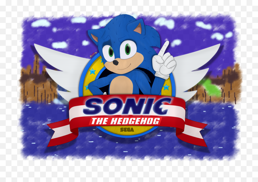 Sonic The Hedgehog Movie Png Logo