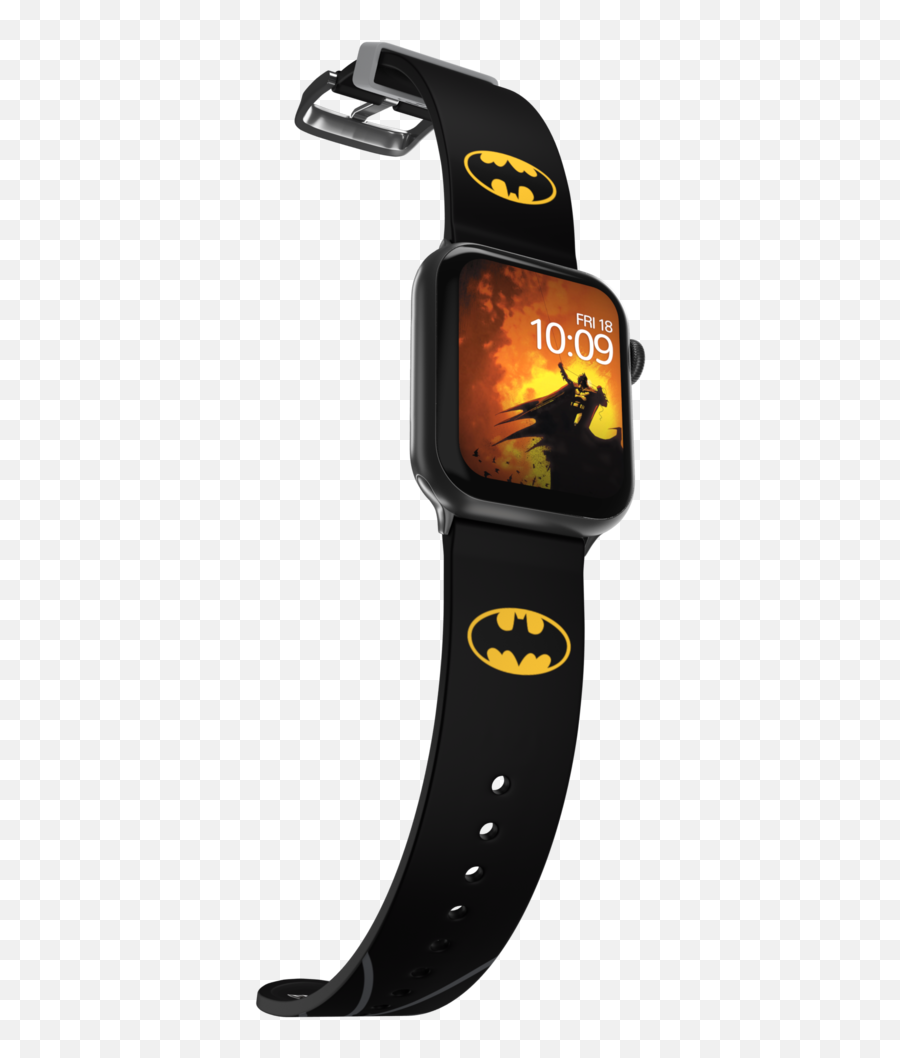 Dc Comics - Batman Icon Edition Watch Strap Png,Where Is The Icon On The Apple Watch