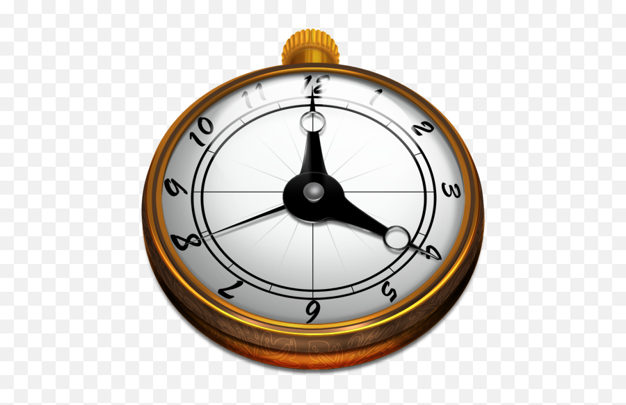 Icon Png Ico Or Icns - Time Machine Clock Cartoon,Old Clock Icon