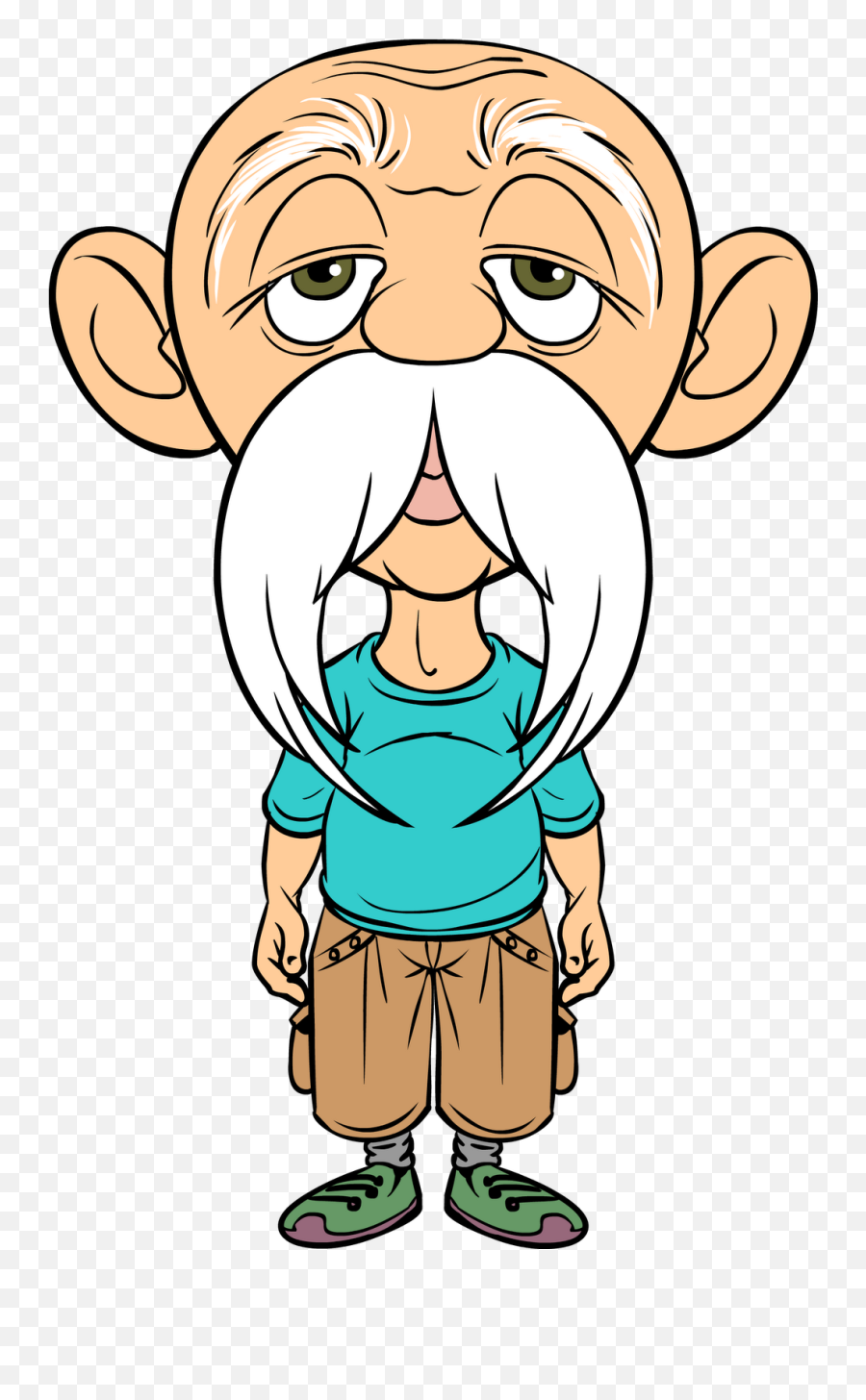 Old Man Clipart Transparent Background - Free Cartoon Old Man Png,Old Man Png