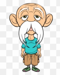 Old Man Clipart Transparent Background - Free Cartoon Old Man Png,Old Man Png