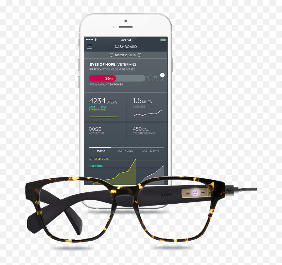 Level - A Wearable App Like Google Glass Full Rim Png,A50 Icon Frames
