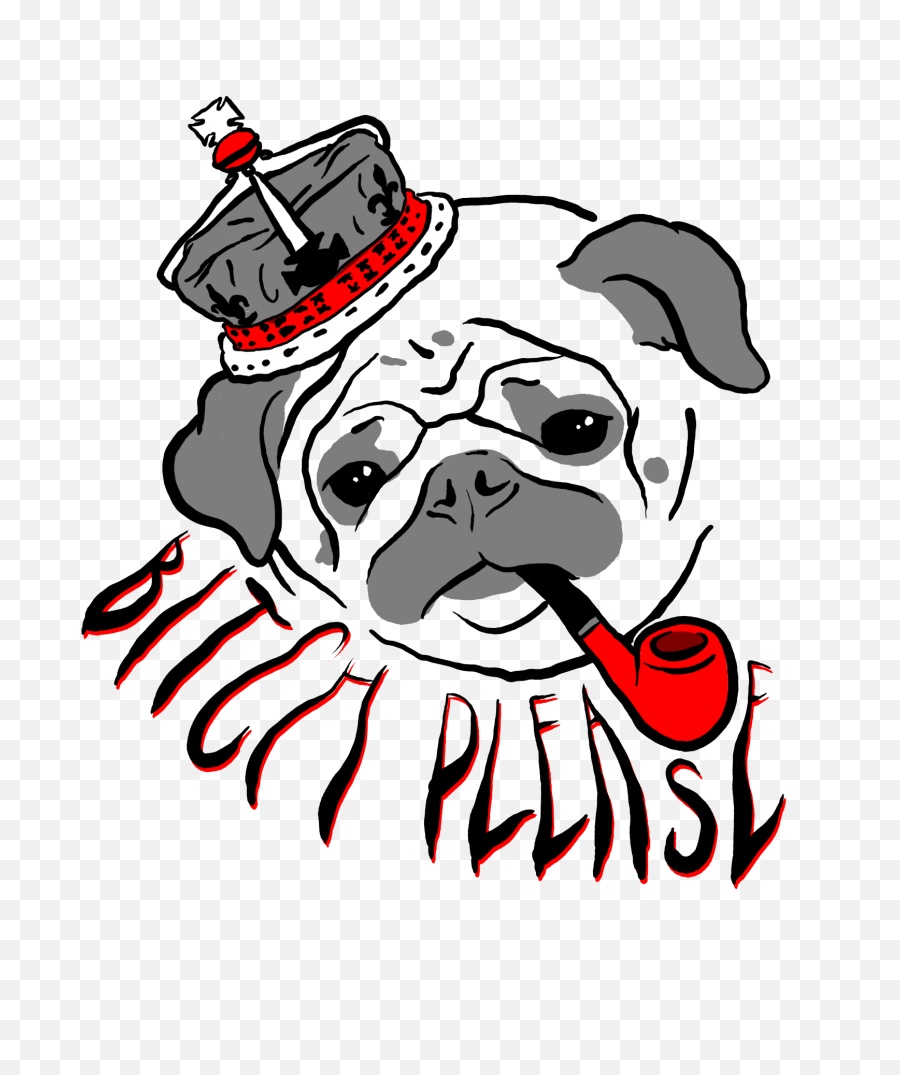 Png Pug Life Transparent Background - Clip Art,Pug Transparent Background