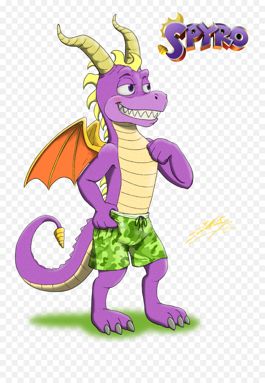 Dragon - Anthro Spyro Png,Spyro Png
