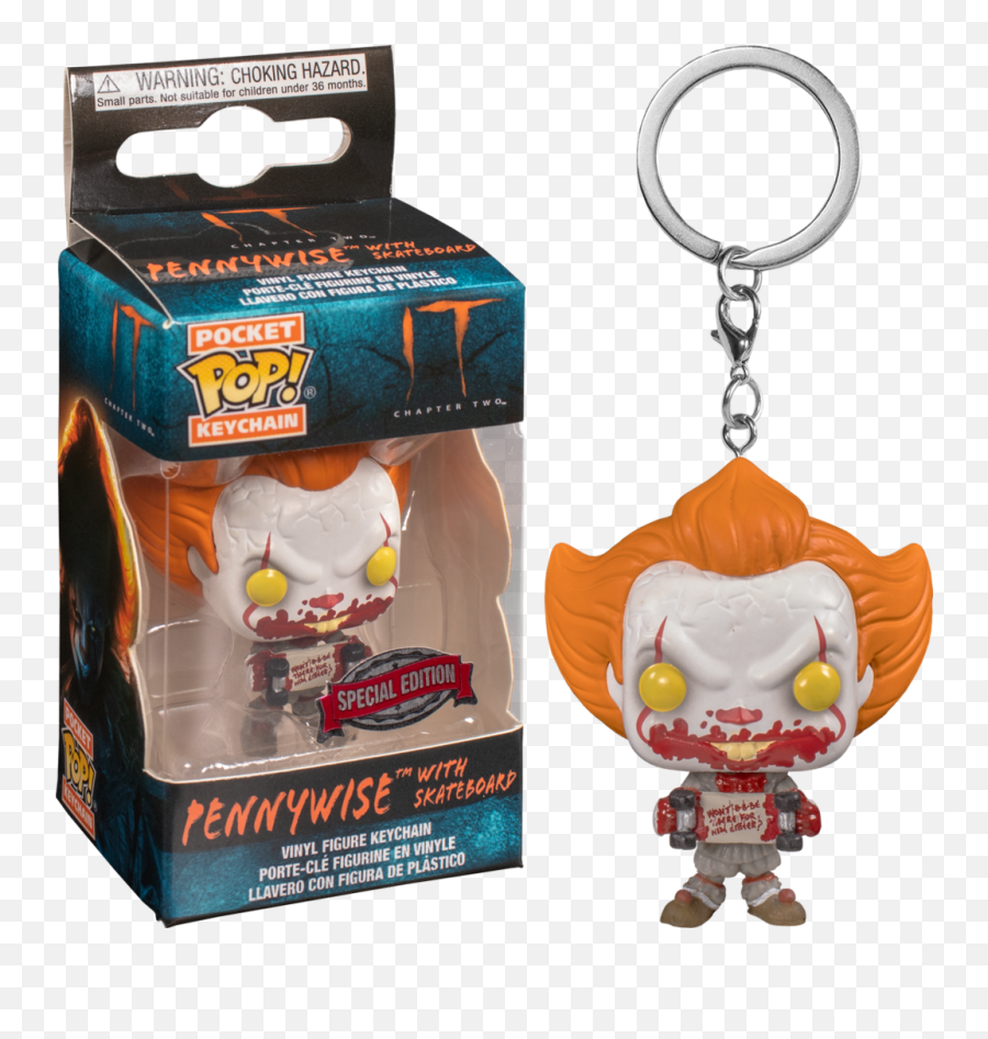 Funko Pocket Pop Keychain - It Chapter Two Pennywise Funko Pop Keychain South Park Kyle Png,Deadpool 2 Icon Cinemta