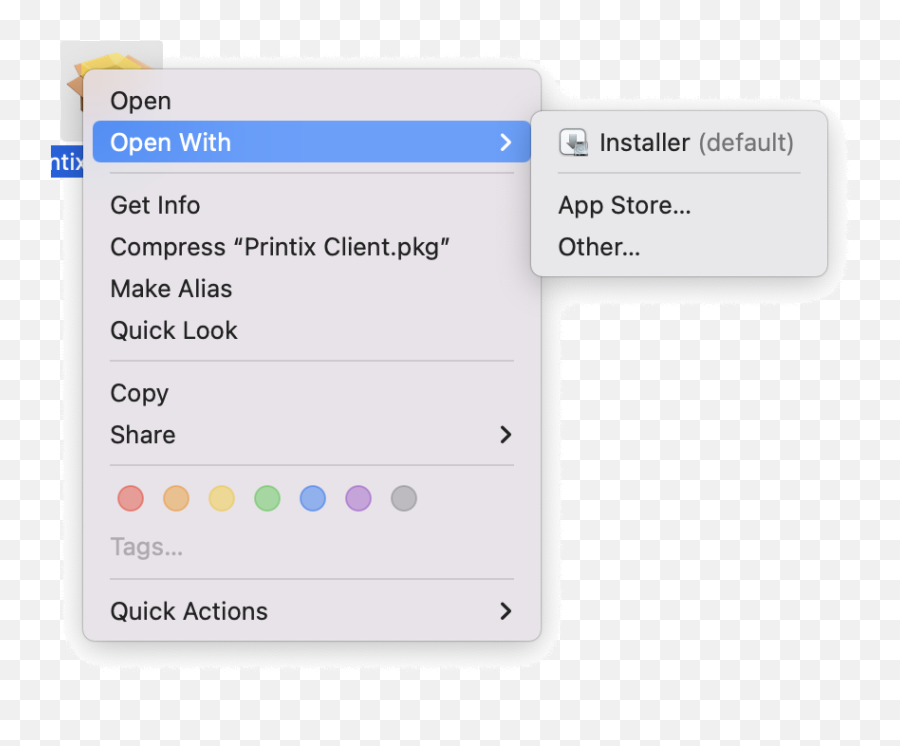 Install Printix Client For Mac - Printix User Manual 1 Dot Png,User Manual Icon