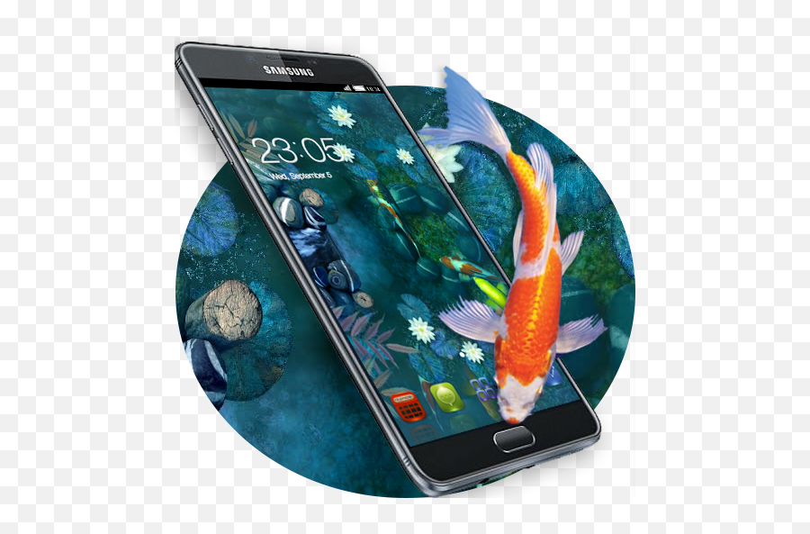 Koi Pond Lucky Fish Theme Japanese Style Apk Download From Png Icon