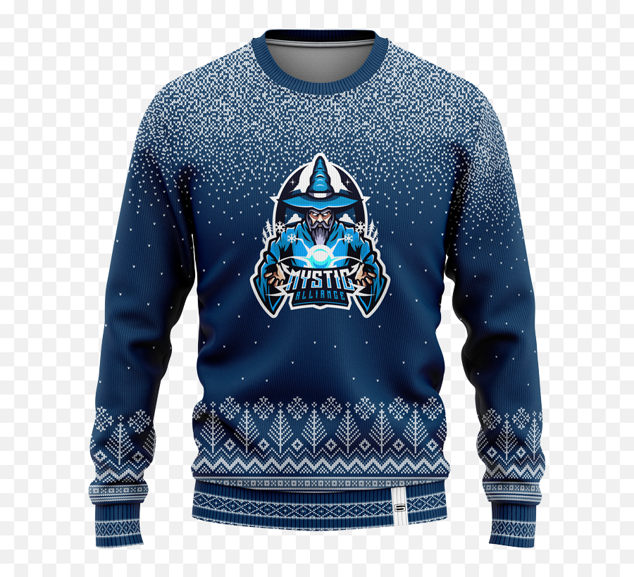 Mystic Alliance Christmas Sweater - Christmas Sweater Lord Of The Rings Png,Lich King Icon