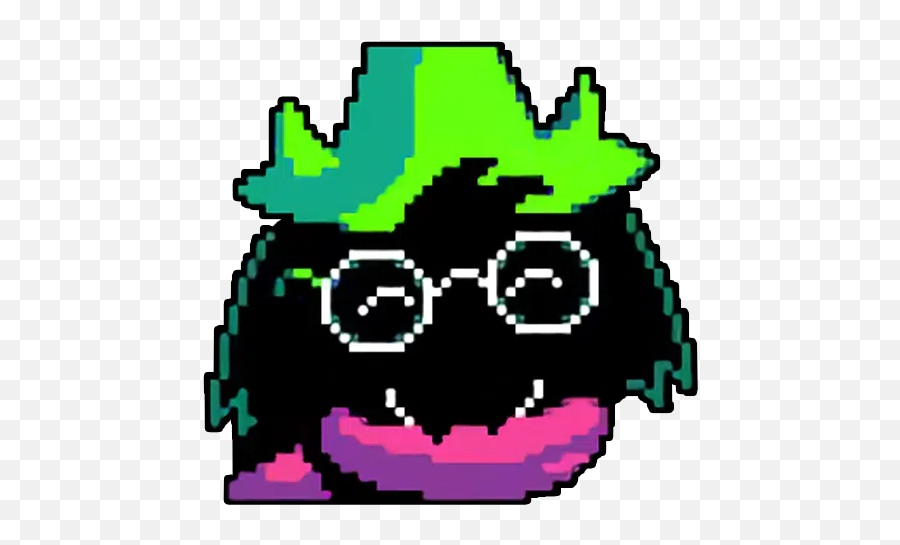 Runa Delta Sticker Pack - Stickers Cloud Deltarune Ralsei Talk Sprite Png,Delta Icon