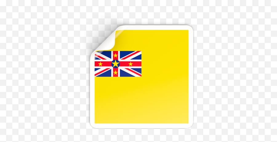 Square Sticker Illustration Of Flag Niue - Vertical Png,Facebook Flag Icon