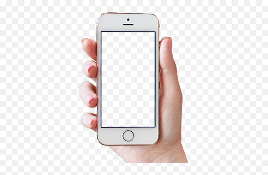 Download Hand Holding Phone Png Woman - Girl Hand Holding Phone Png,Woman Hand Png