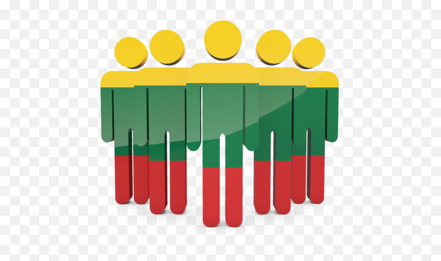 People Icon Illustration Of Flag Lithuania - Thai People Icon Png,Others Icon