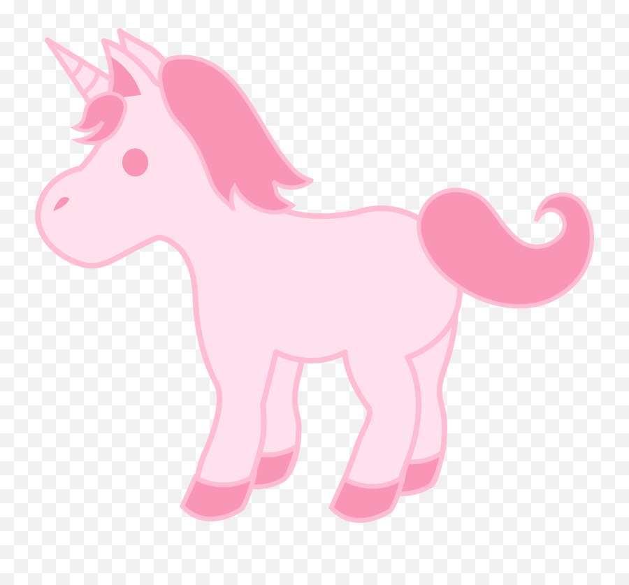Small Transparent Png Clipart - Cute Baby Unicorn Pink,Unicorn Clipart Png