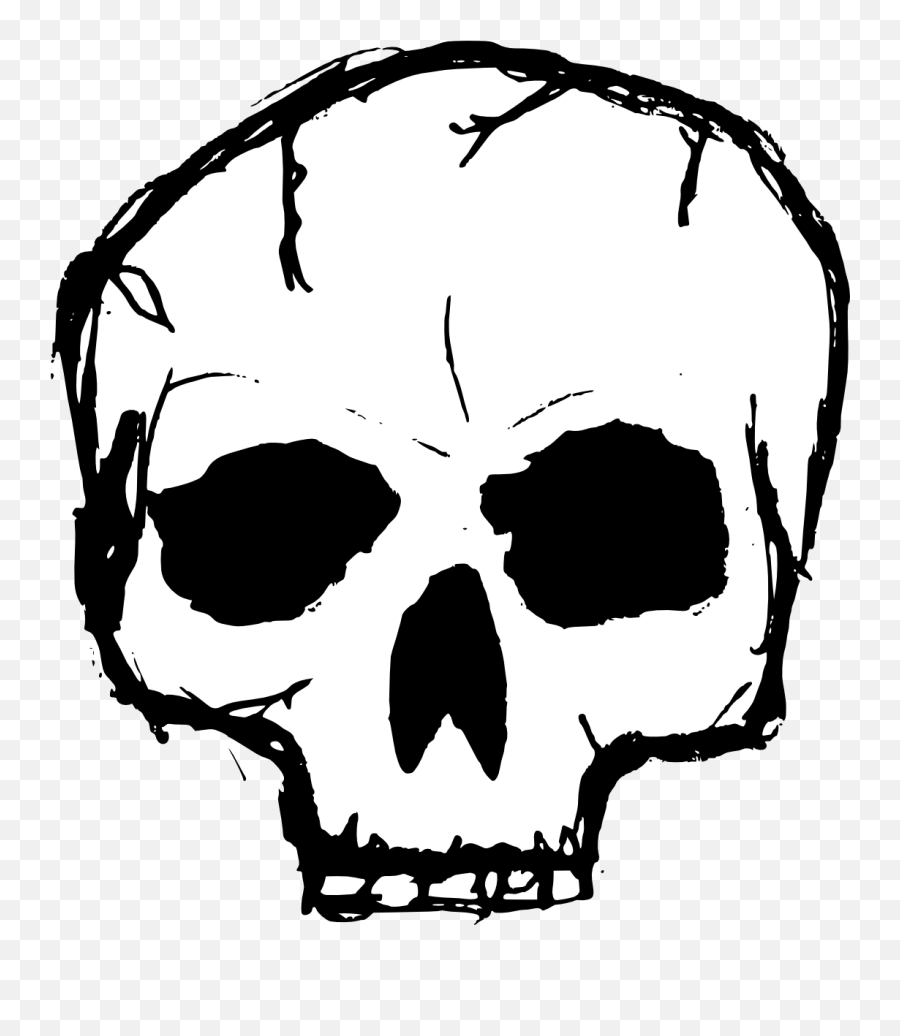 8 Skull Drawing Vector Png - Transparent Skull Clip Art,Skull Drawing Png