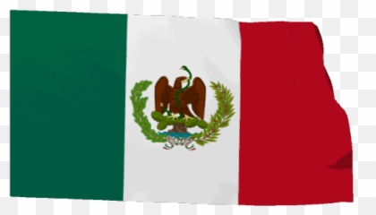 Gif De La Bandera Mexico - Flag Transparent png