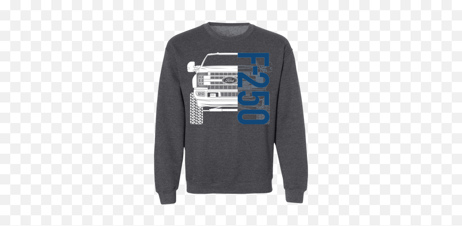 F - 250 Crew Neck Sweatshirts Wheel Spin Addict Crew Neck Png,Silhouette Icon 8130