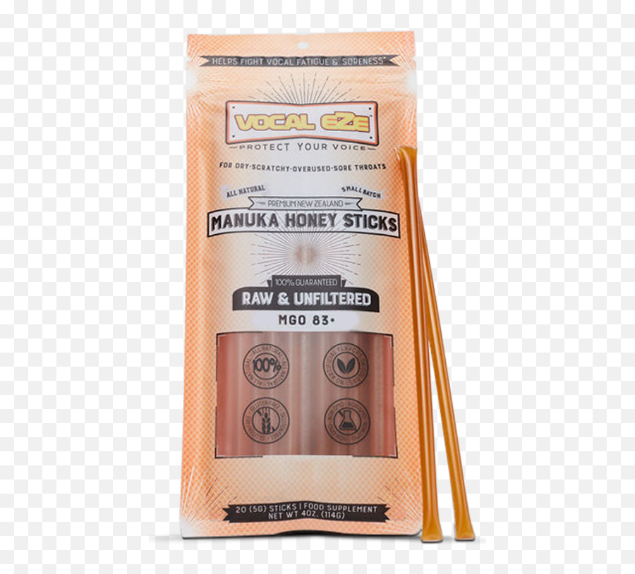 Vocal Eze Manuka Honey Sticks Health Natural Voice Png Wand Icon