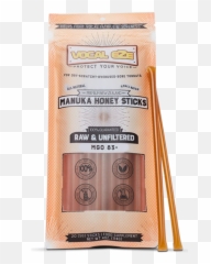 Vocal Eze Manuka Honey Sticks Health Natural Voice Png