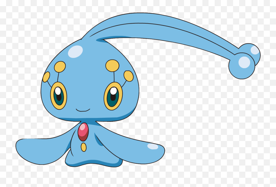 Manaphy Clipart - Pokemon Manaphy Transparent Cartoon Png,Legendary Pokemon Png