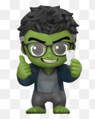 Avengers 4 - Hulk Casual Cosbaby Endgame png