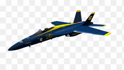 Fighter Plane Clipart Png - Blue Angels