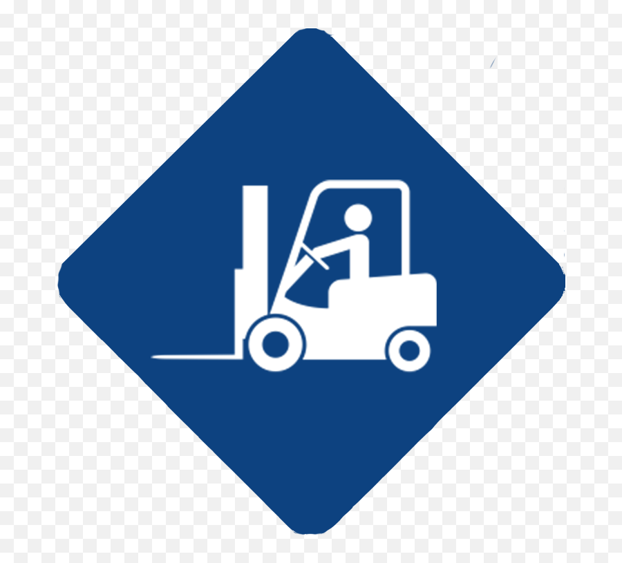 Motor Vehicle Report Icon Clipart - Full Size Clipart Forklift Blue Sign Png,Icon Motoring