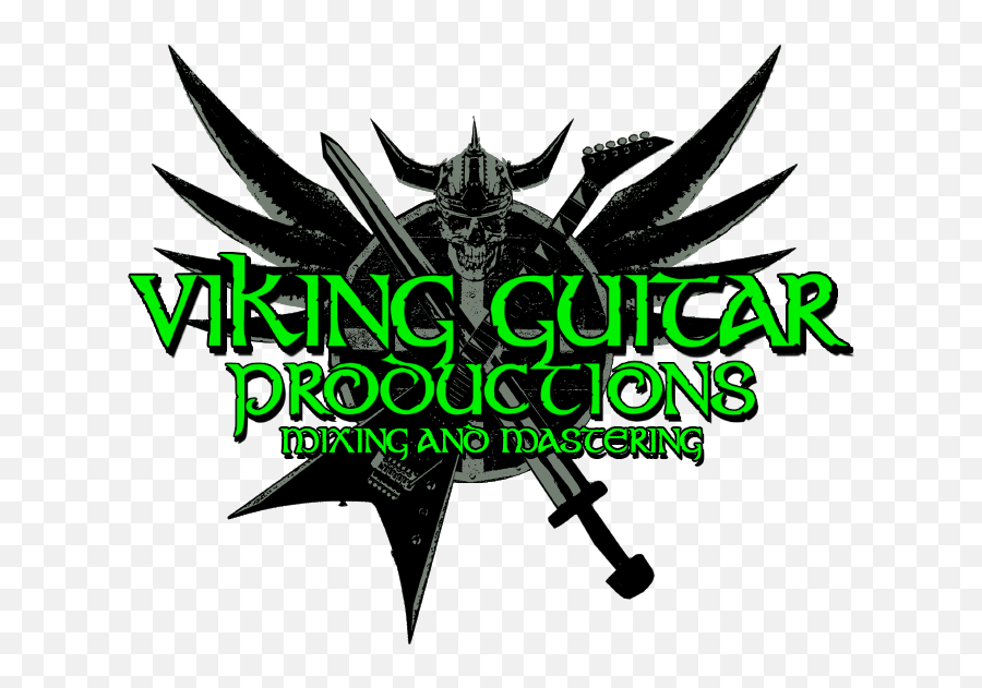 Mixing And Mastering - Viking Guitar Productions Illustration Png,Guitar Logo