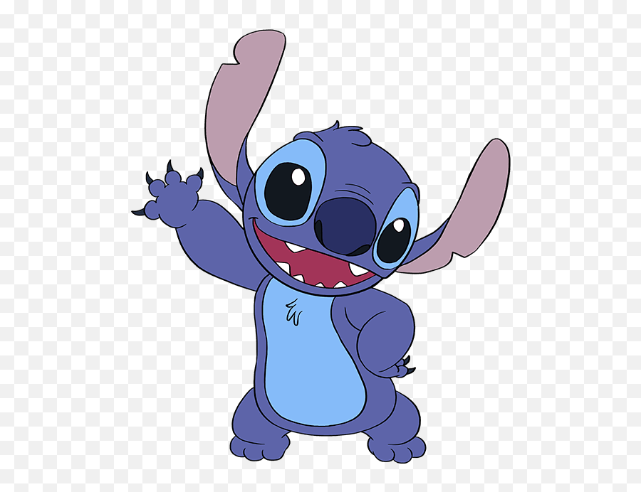 How To Draw Stitch From Lilo And - Stitch Drawing Png,Stich Png