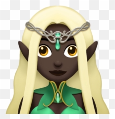 Apple Shows Off New Emoji Coming To Ios - Woman Elf png