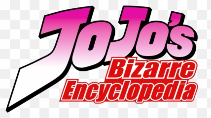 Jojos Bizarre Encyclopedia - Transparent Jojo Logo Png,Jjba Png