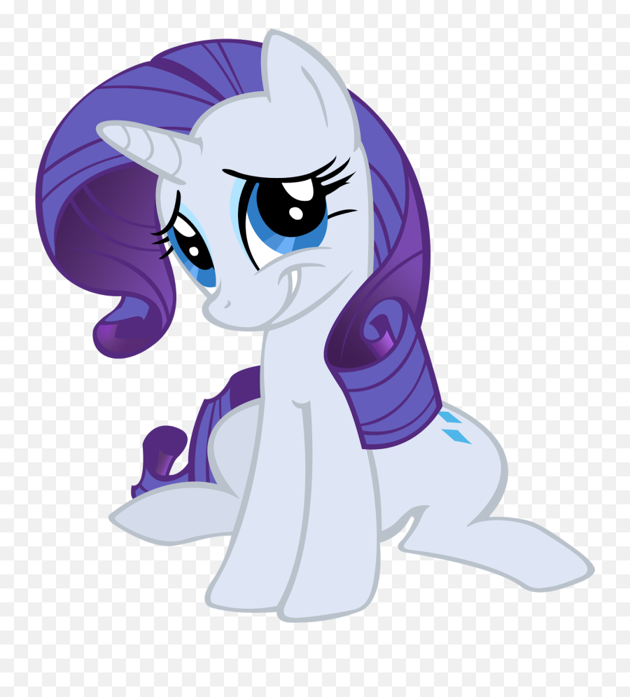 Little Pony Rarity Png Transparent - My Little Pony Render,Rarity Png