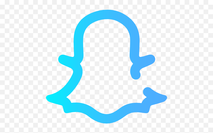 Snapchat - Free Social Media Icons Blue Snapchat Icon Png,Snapchat Logo Png