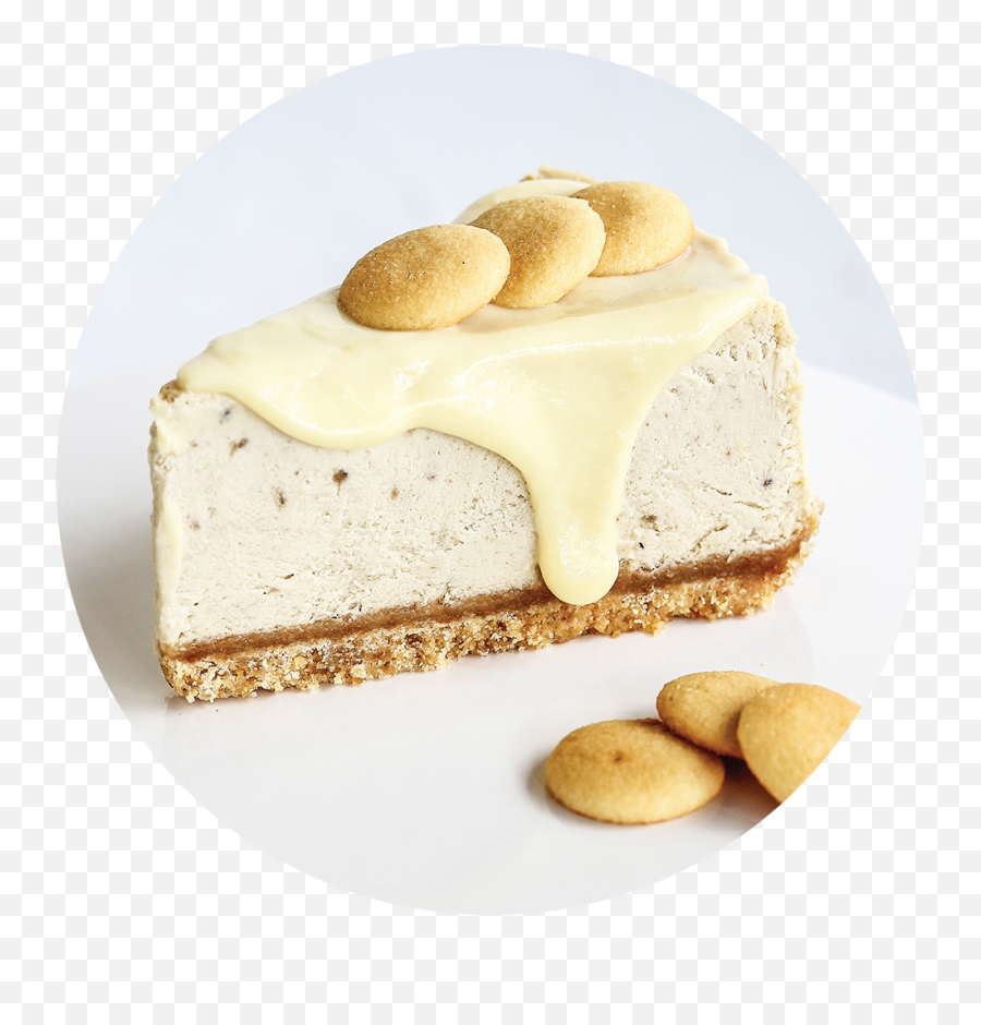 Banana Pudding U2014 Valu0027s Cheesecakes - Cheesecake Png,Cake Slice Png