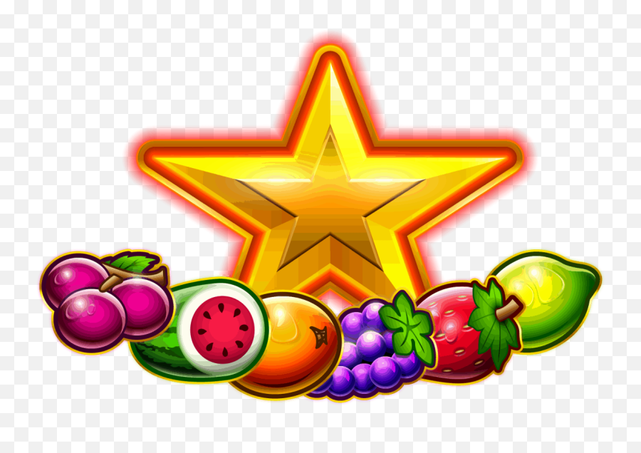 Gold Star Fruits - Greentube Clip Art Png,Gold Star Transparent