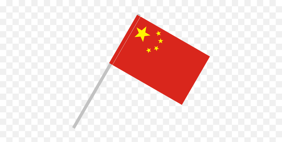 China Flag Png Pic - Chinese Flag With Pole,Chinese Flag Png