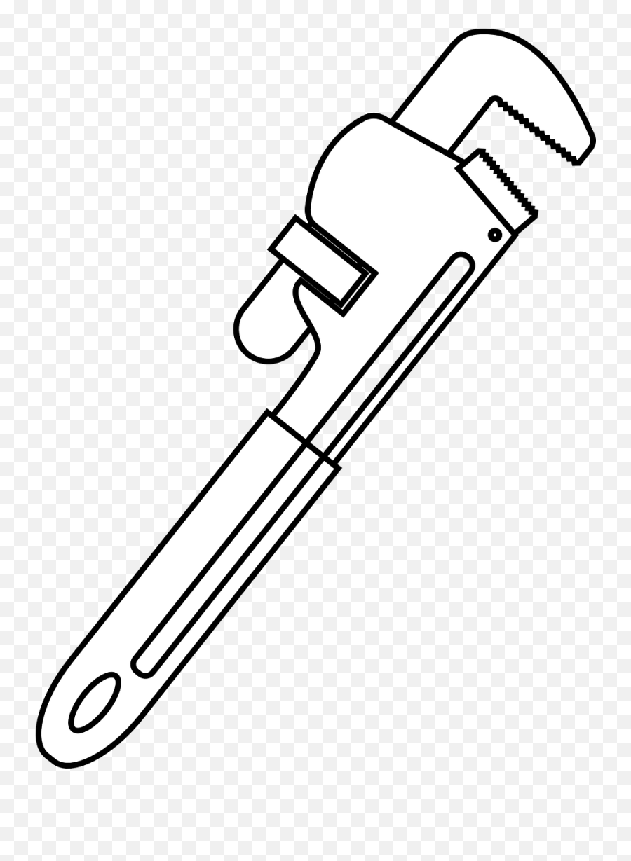 Pipe Wrench Spanners Adjustable Spanner - Clip Art Pipe Wrench Png,Pipe Wrench Png