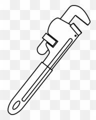 Pipe Wrench Spanners Adjustable Spanner - Clip Art Pipe Wrench Png,Pipe Wrench Png