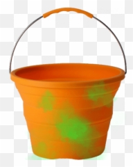 Bucket Png Holi - Orange Bucket,Bucket Png