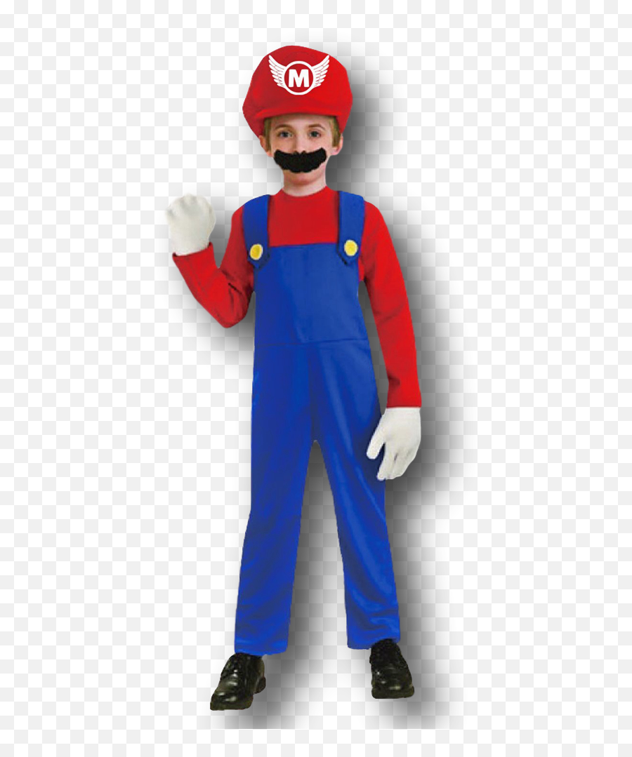 Mario Bros Kids Costume - Mario Bros Costume Png,Mario Hat Png