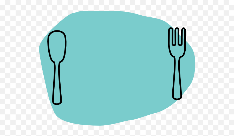 Community Meal Place Setting Clipart - Gambar Sendok Garpu Png,Place Setting Png