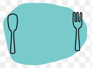 Community Meal Place Setting Clipart - Gambar Sendok Garpu Png,Place Setting Png