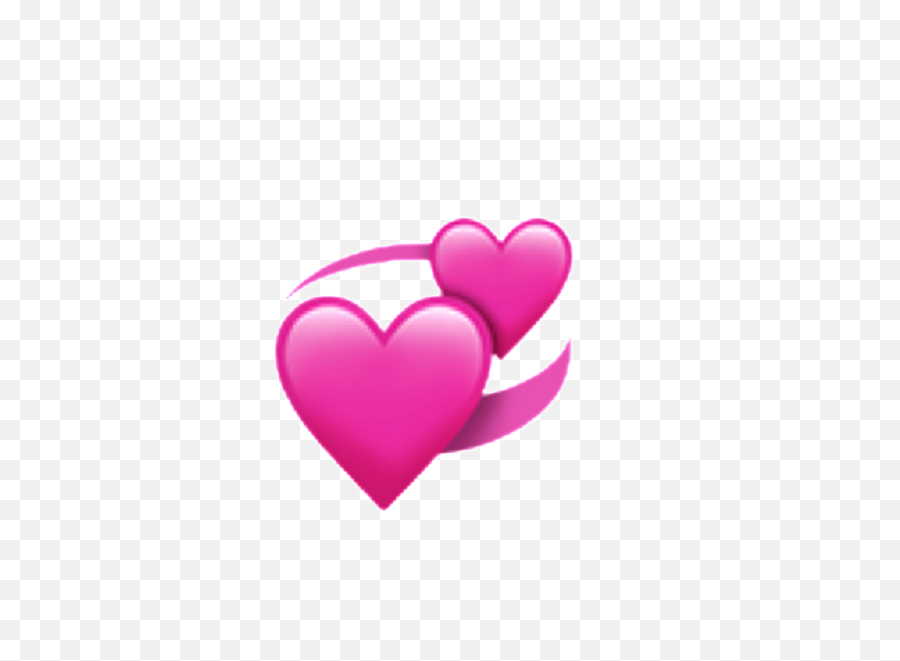 Emoji Hearts Png Transparent - Transparent Background Heart Emoji Png,Emoji Hearts Transparent