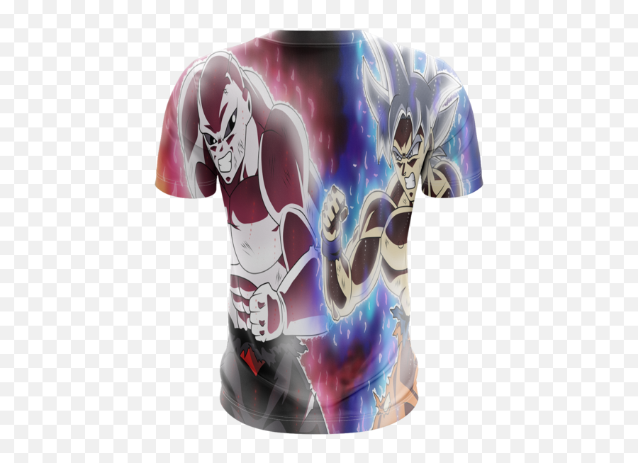 Dragon Ball Super Goku Vs Jiren Fierce Battle Full Print T - Shirt Goku Png,Jiren Png