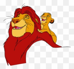 Download Hd Lion King Simba - Lion King Lion King Simba And Mufasa Clipart Png,Mufasa Png
