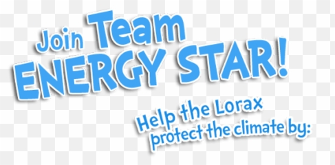 Join The Energy Star Team With Lorax - Electric Blue Png,Lorax Png