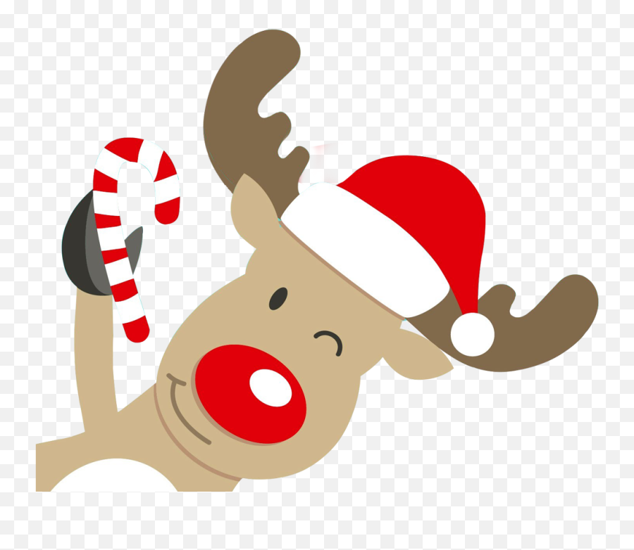 Download Cartoon Christmas Reindeer Png Image With No - Cartoon Christmas Reindeer Png,Reindeer Png