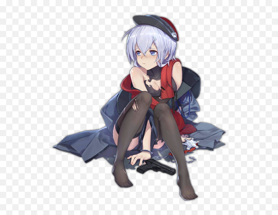 Filemp - 446 Costume3 Dpng Girlsu0027 Frontline Wiki Mp 446 Girls Frontline,Anime Girl Sitting Png